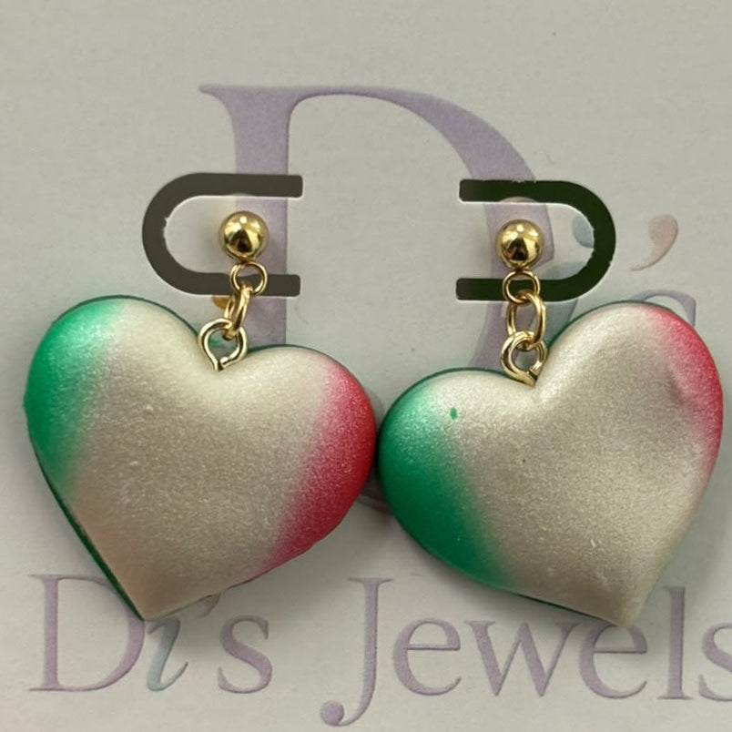 Corazón patrio degradado